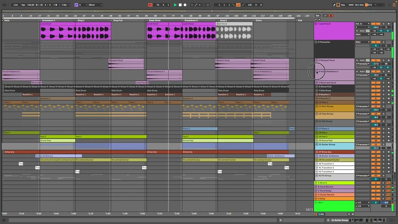 Project 11 – Another attempt at producing a Melodic House track in Ableton