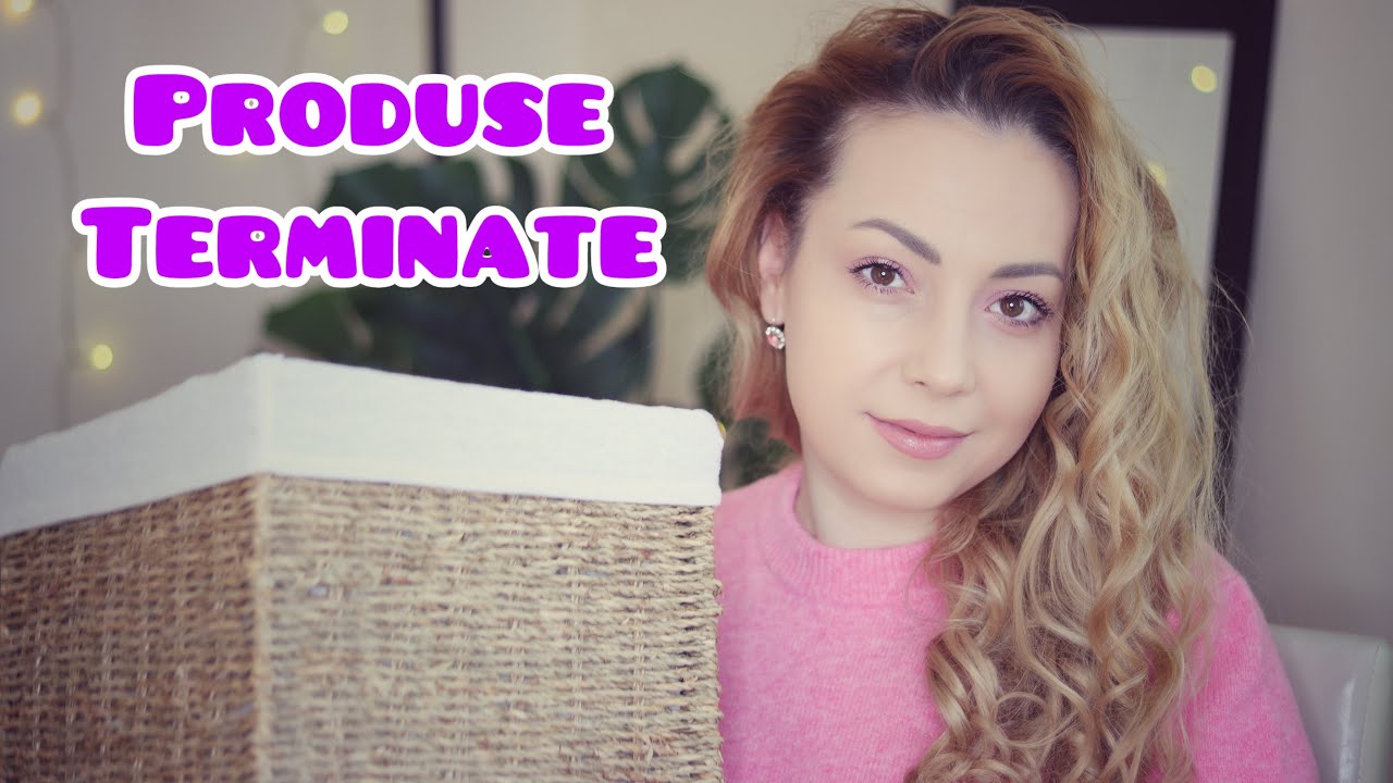 Empties | Produse terminate in ultima perioada