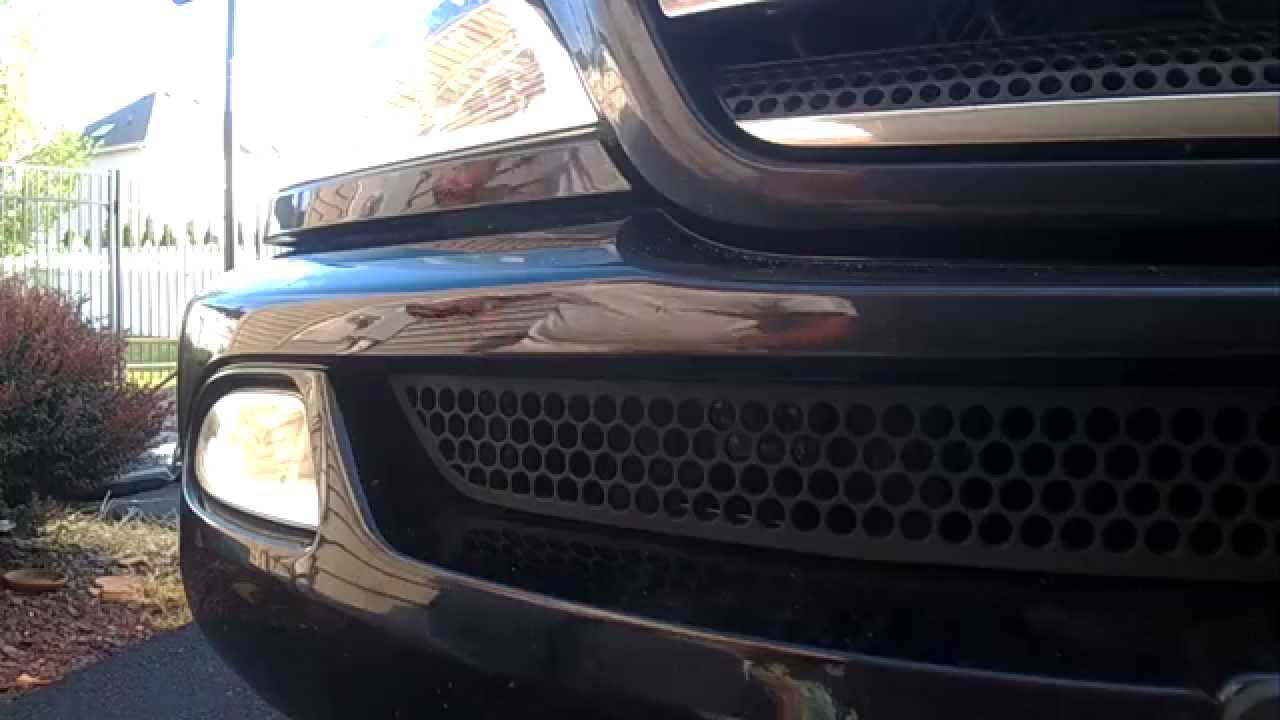 W163 Mercedes Benz ML Class LED fog light upgrade (2002-2005)