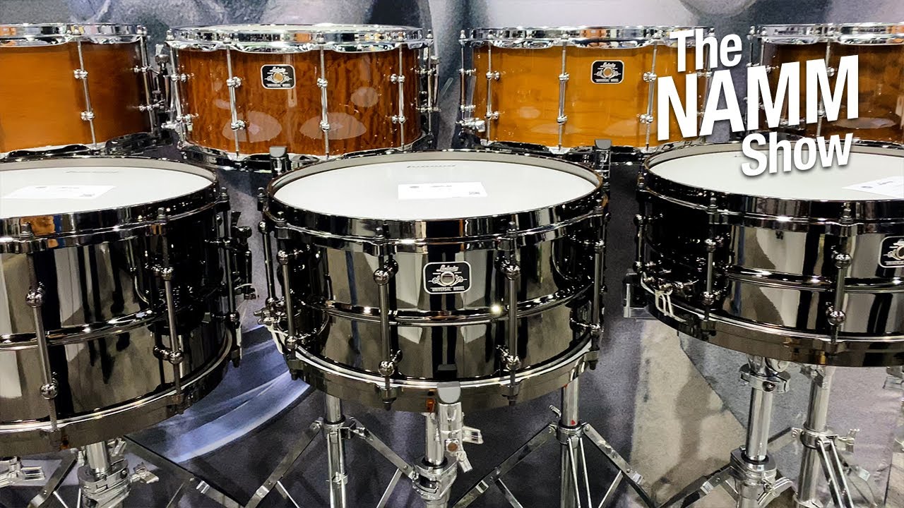 Ludwig Universal Snare Drums and New Hardware with Mike Nieland – NAMM 2022