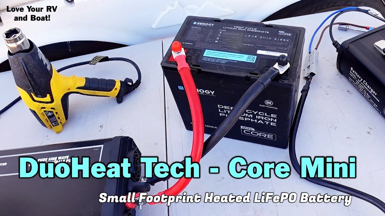 Super Compact w/Low Temp Heating (Renogy Core Mini 100Ah) LIFePo4 Battery Review