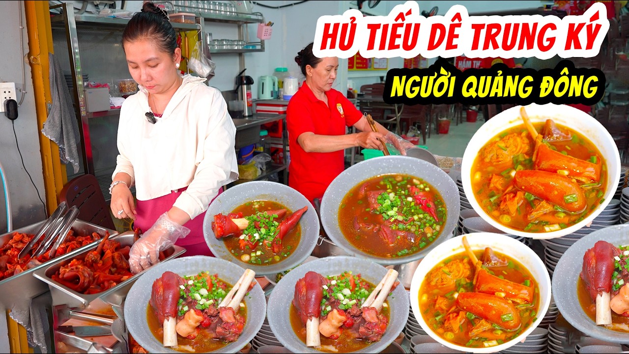 Gia Đình Người Gốc Quảng Đông Mở Tiệm Hủ Tiếu Dê Ngon Chuẩn Vị Ở Sài Gòn