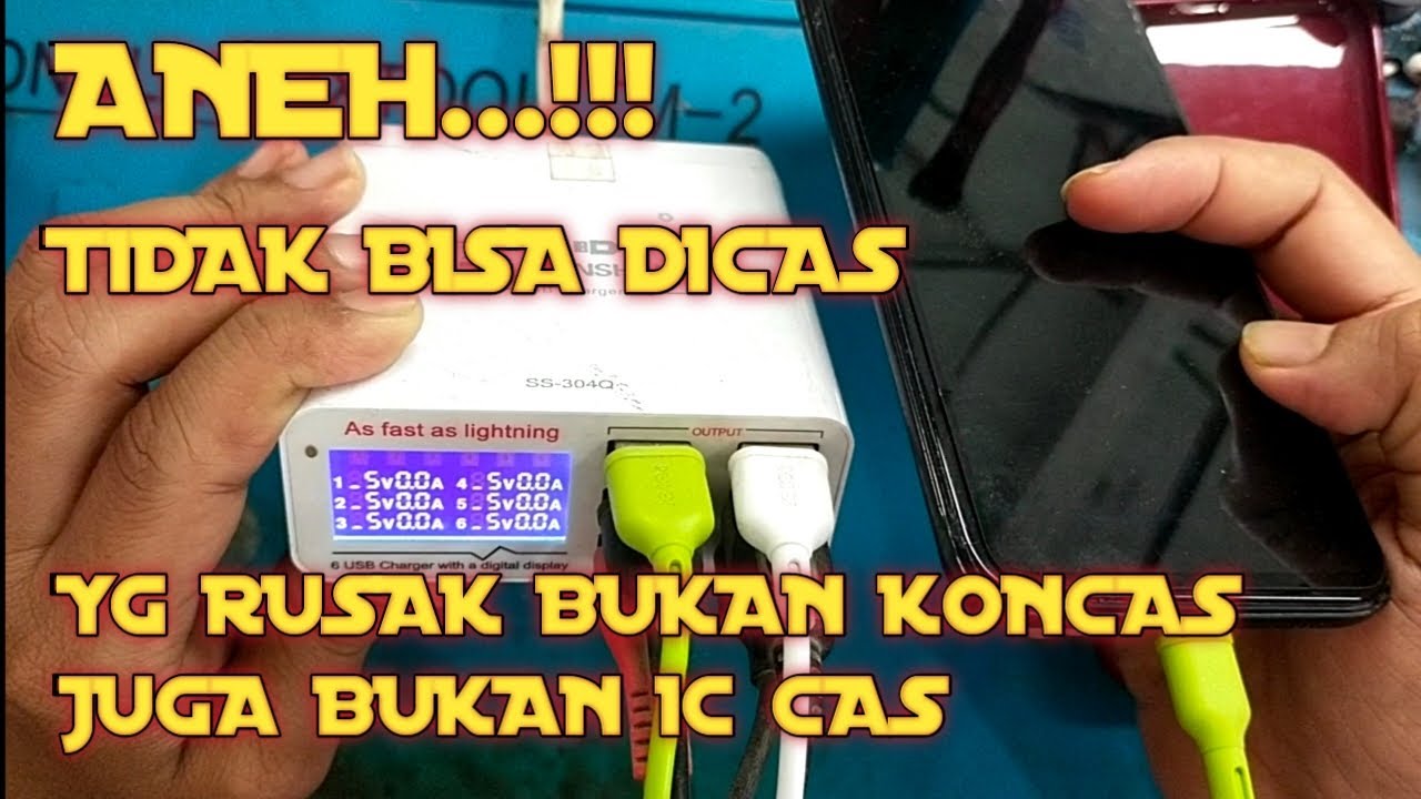 SAMSUNG A11 TIDAK BISA DICAS, DIGANTI KONEKTOR CAS MALAH RUSAK YANG LAIN