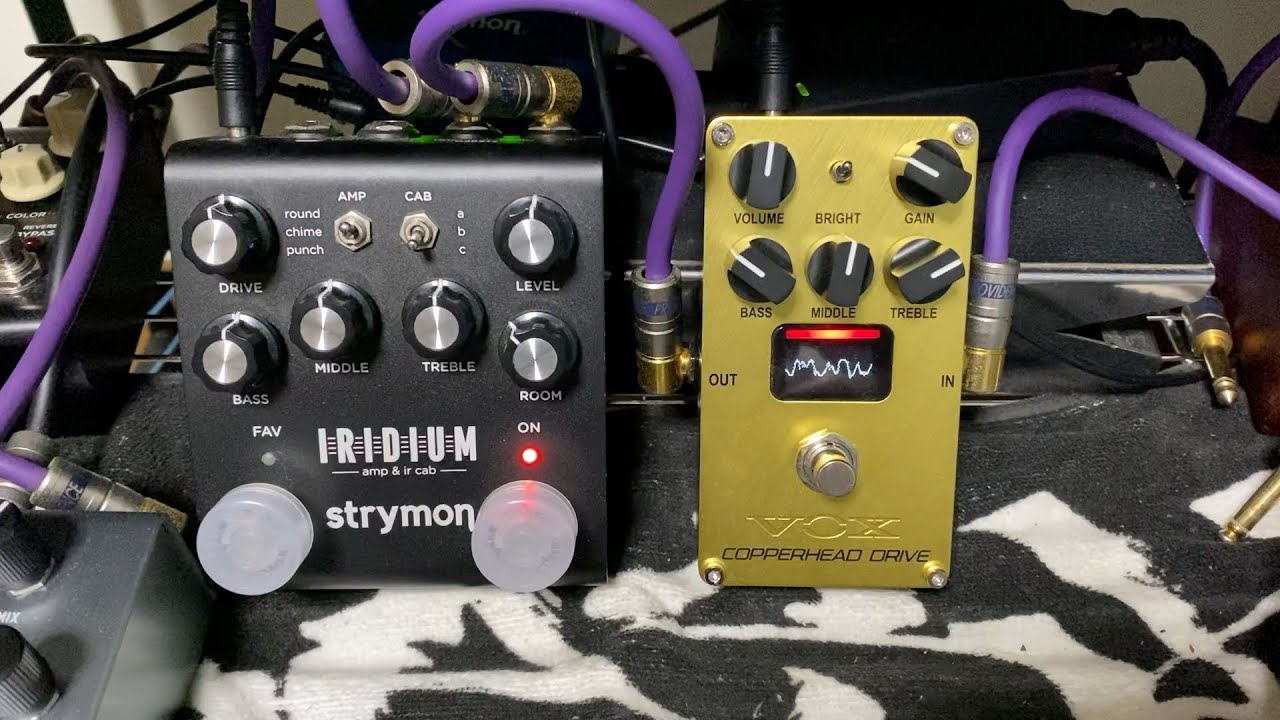 忙しい人のためのVOX VALVENERGY COPPERHEAD  DRIVE[QUICK SOUND SAMPLE Comparison of each mode with Iridium]