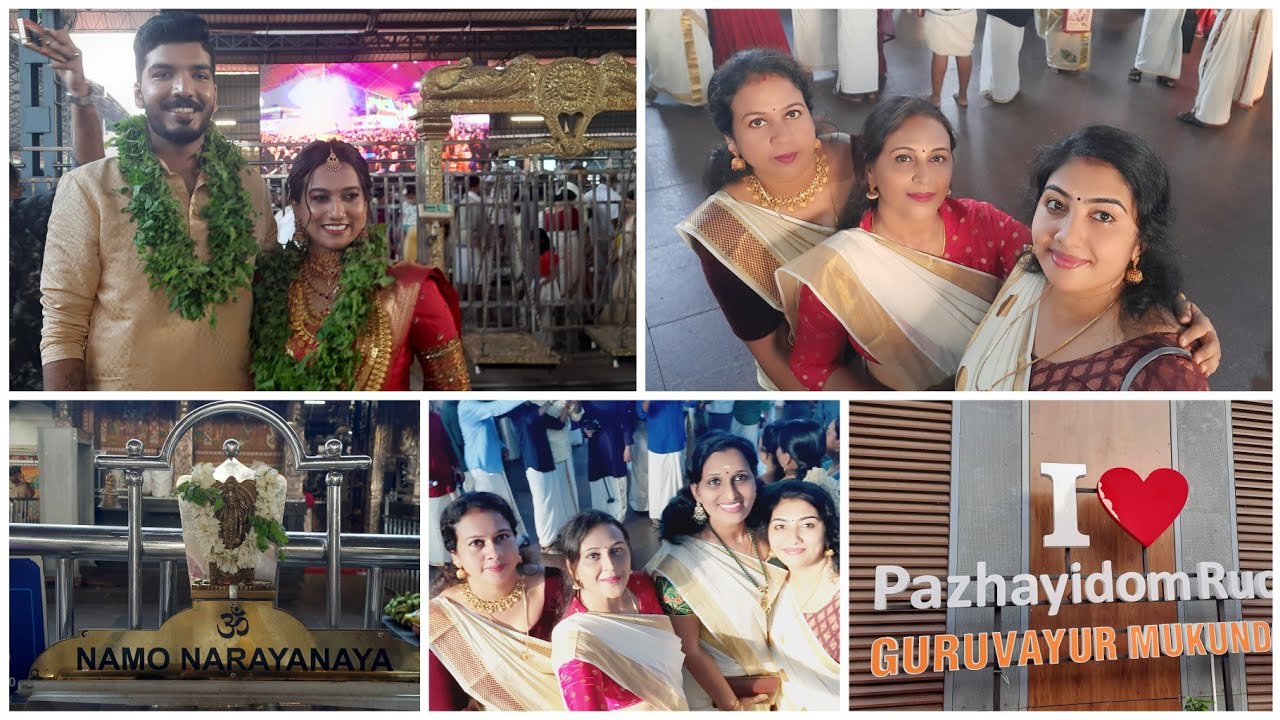 Marriage Day / Guruvayur Temple / Kerala / Akshaysanjana ❤️