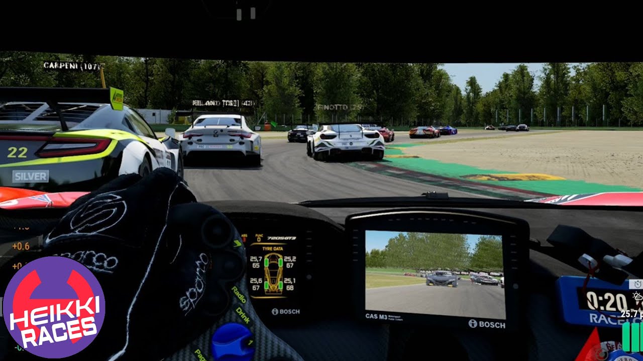 Lobby público random (Assetto Corsa Competizione / Imola / McLaren 720S GT3) || Heikki360ES