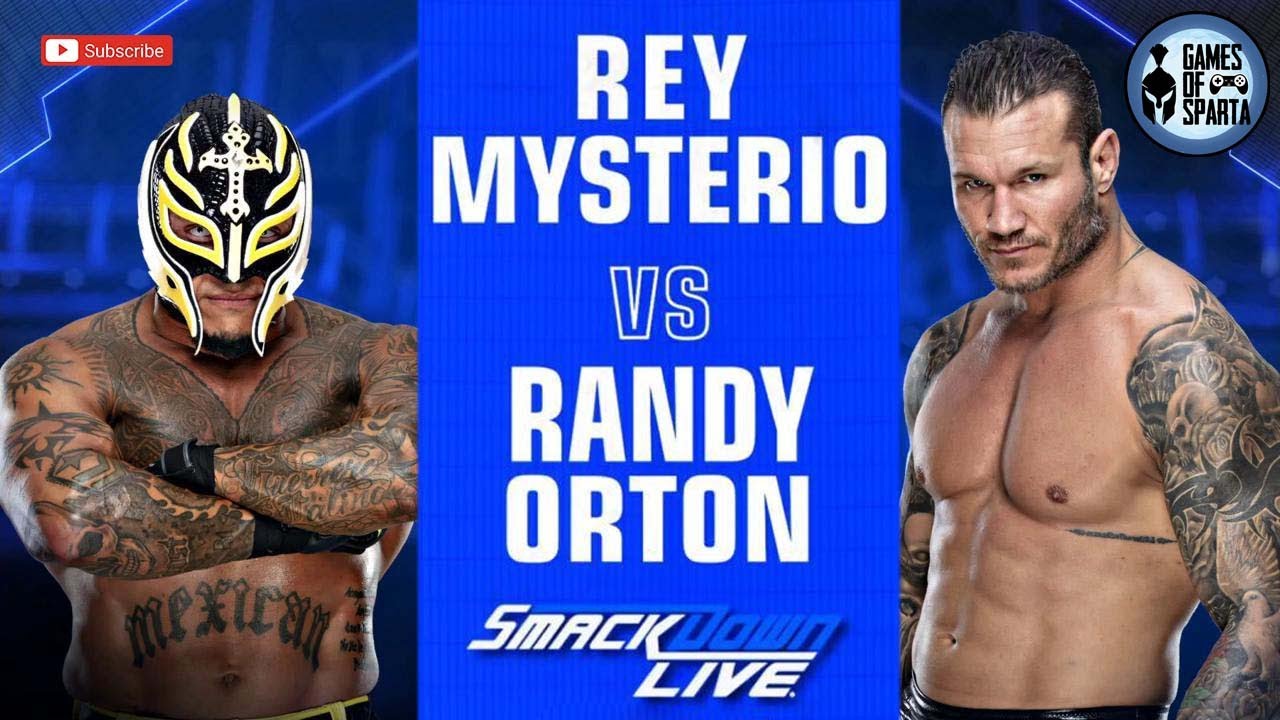 REY MYSTERIO Vs. RANDY ORTON - SMACKDOWN LIVE