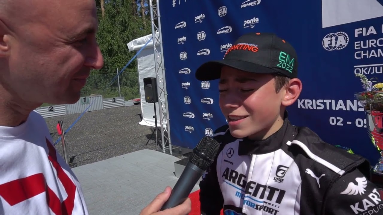 Alex Powell (KR Motorsport &ndash; KR &ndash; IAME) FIA Karting European Championship OK Rd3, Kristianstad