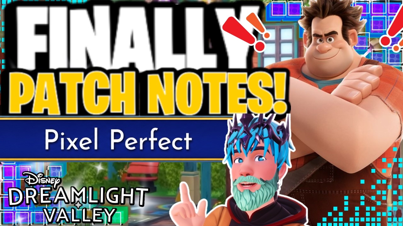 Pixel Perfect PATCH NOTES! [New SUPER VOTES Feature] | Dreamlight Valley