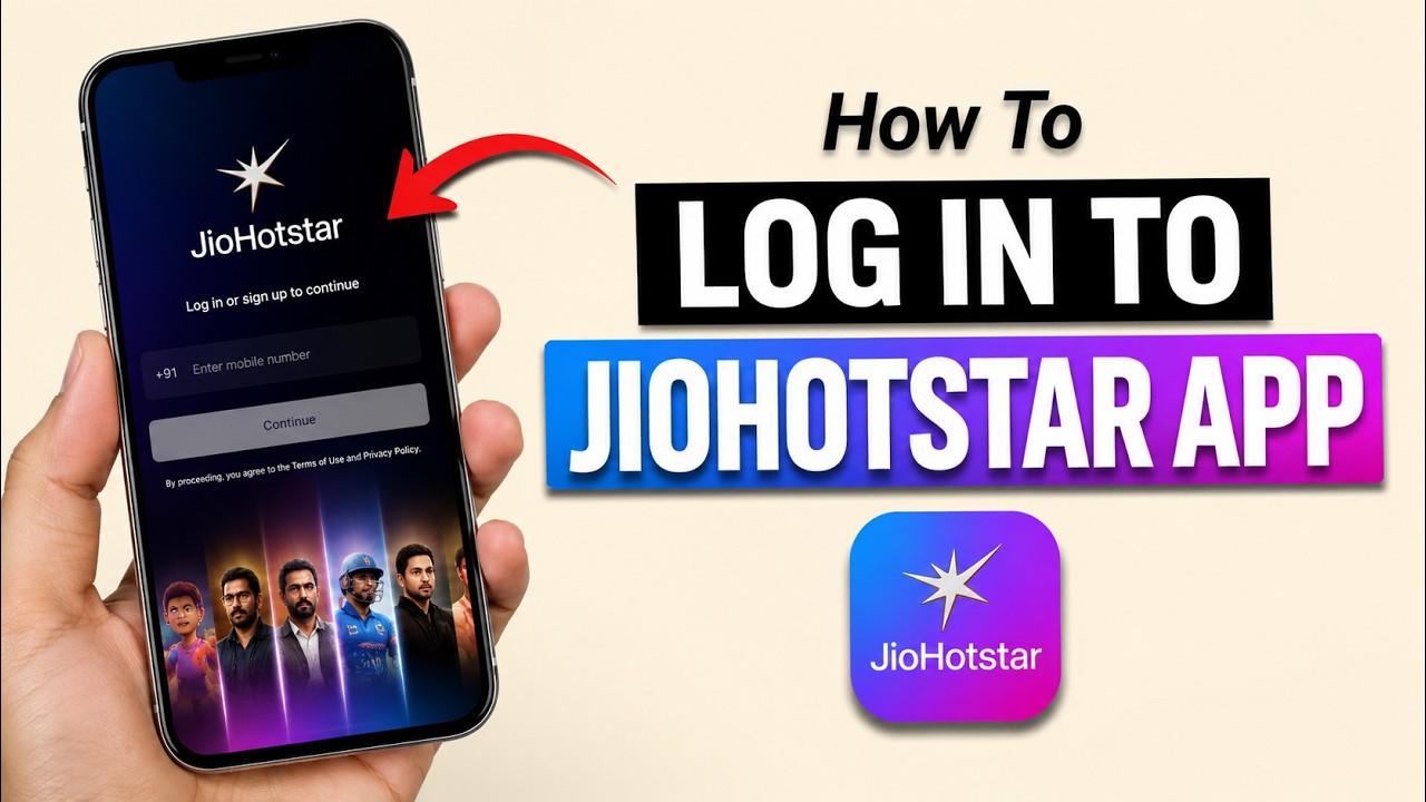 How to Log in to JioHotstar App