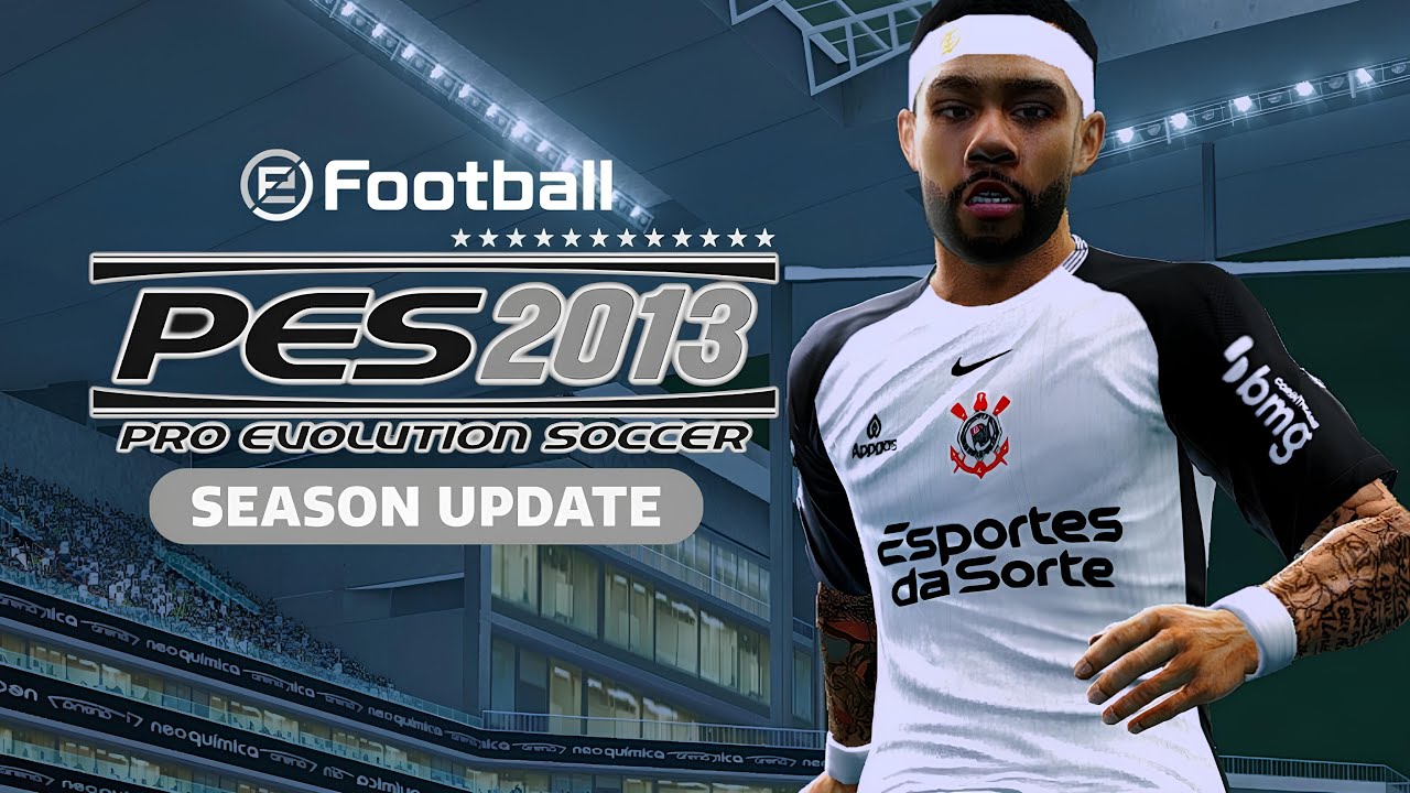 PATCH PES 2013 PC FRACO ATUALIZADO 100% GRATUITO COM BRASILEIRÃO A&B / FACES REAIS / TRANSFERÊNCIAS