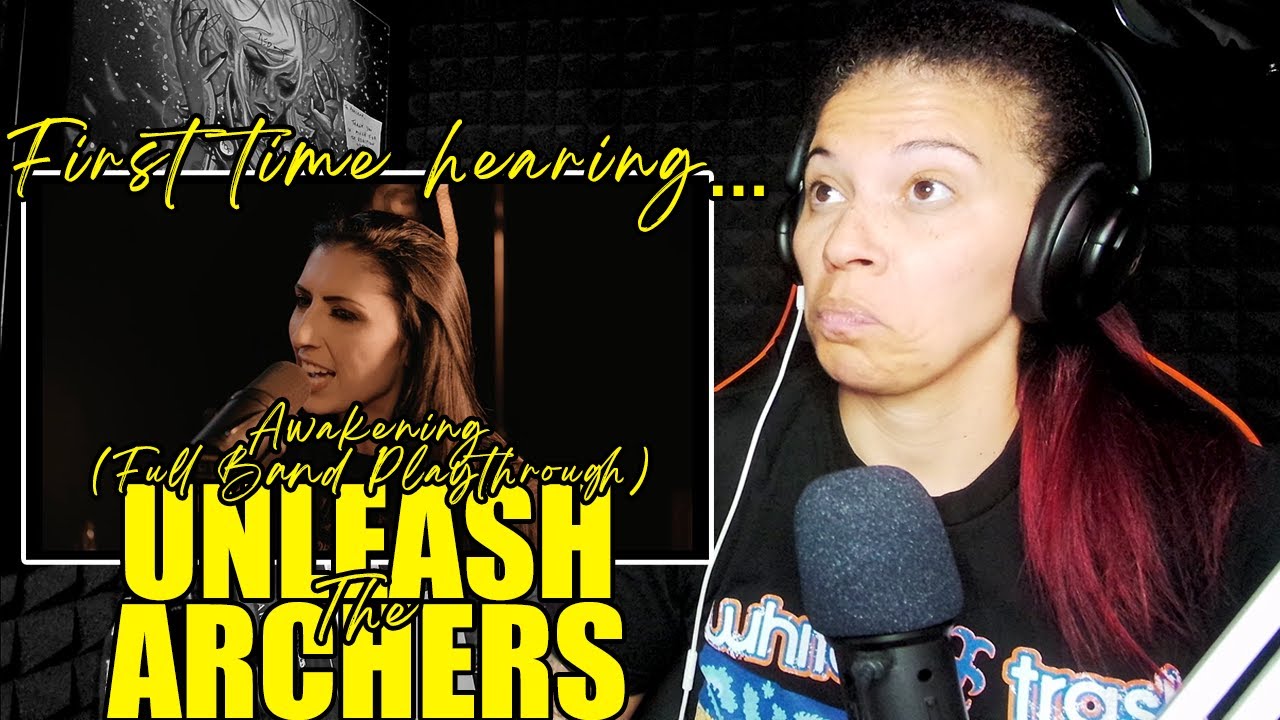 UNLEASH THE ARCHERS - Awakening (Full Band Playthrough Video) | Reaction