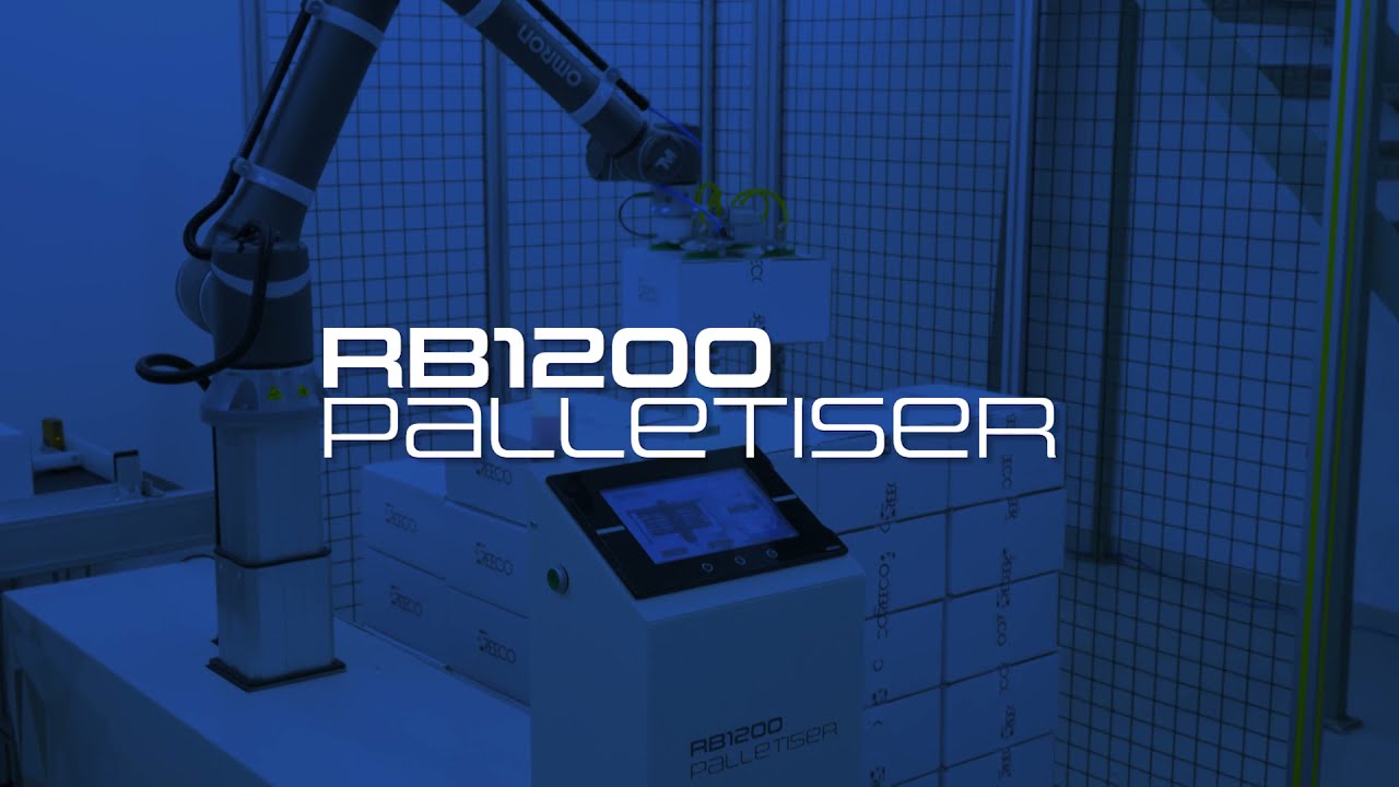 OMRON and Reeco introduce the RB1200 Cobot Palletiser