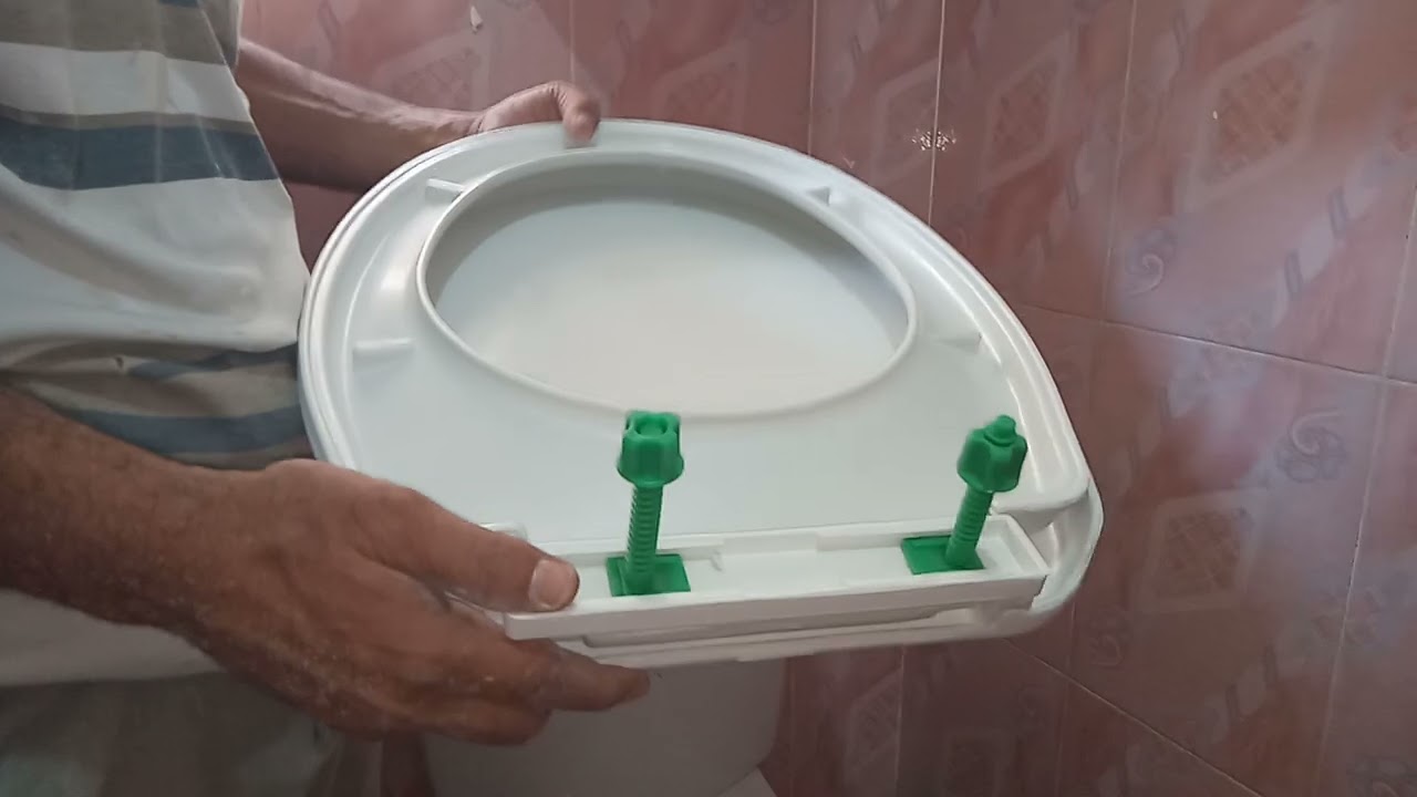 تعلم بسهولة تركيب غطاء حمام أو سديلي عادي غطاء المرحاض