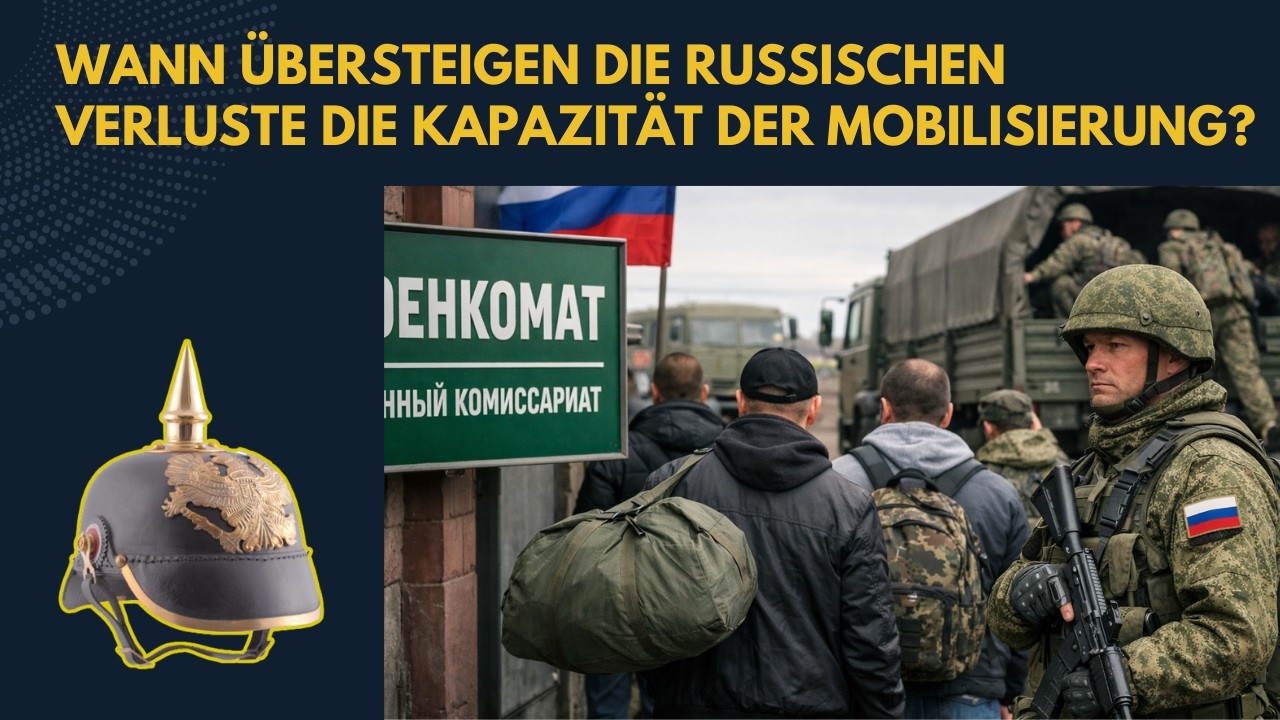 Wann übersteigen die russischen Verluste die Kapazität der Mobilisierung?