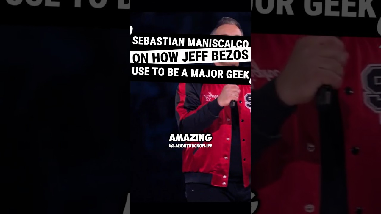 Sebastian Maniscalco On How Jeff Bezos Use To Be A Major Geek..#standup #sebastianmaniscalco #joke
