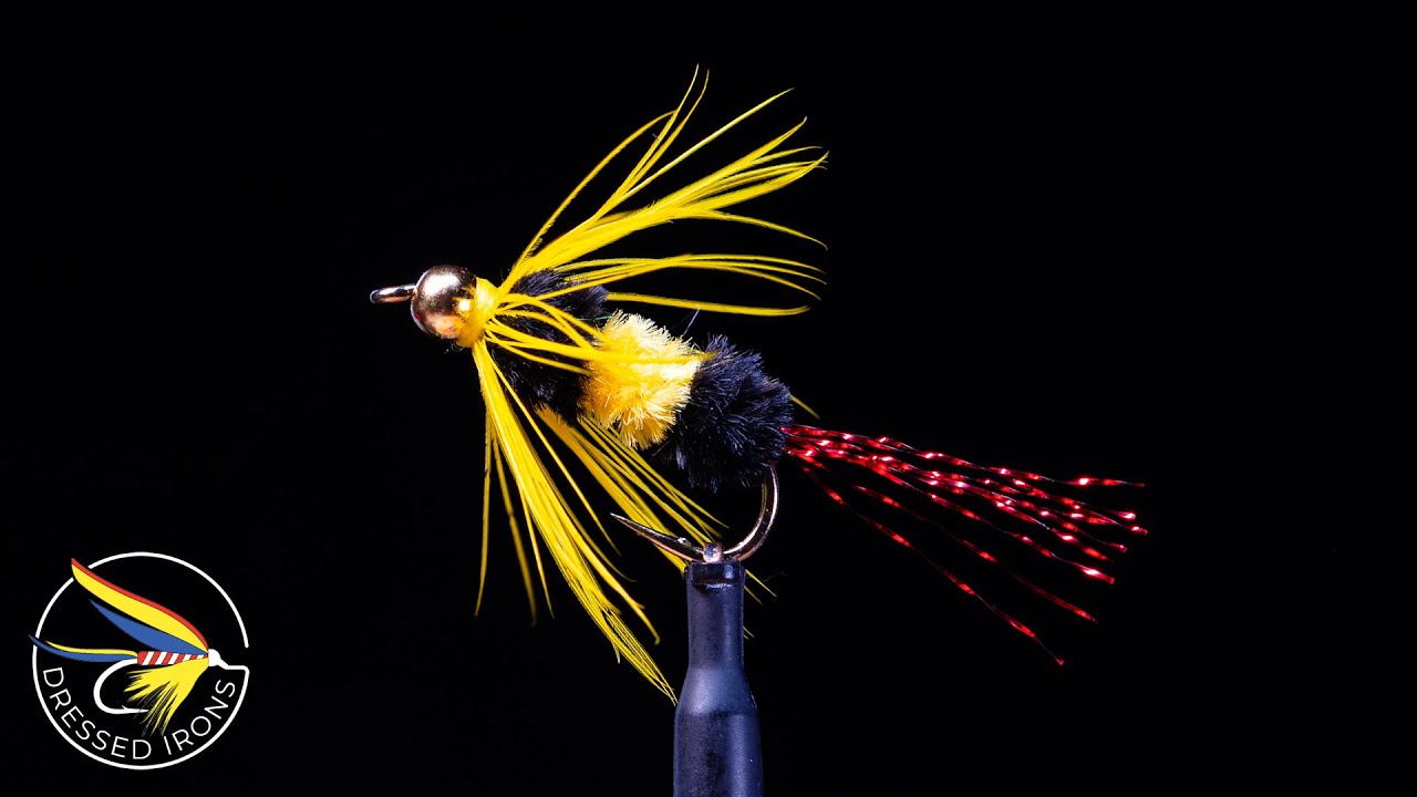 Tying the Bluegill Bee - Dressed Irons