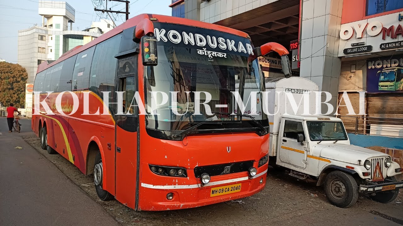 KOLHAPUR-MUMBAI IN VOLVO B9R🔥 | FULL CABIN JOURNEY😎 | AWESOME DRIVING VOLVO BY DRIVER 🙌