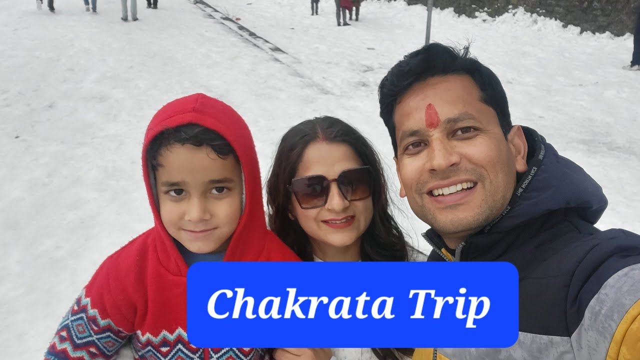 Chakrata trip||Snowfall ka wait krte hue pahnch Gye waps ghr😜