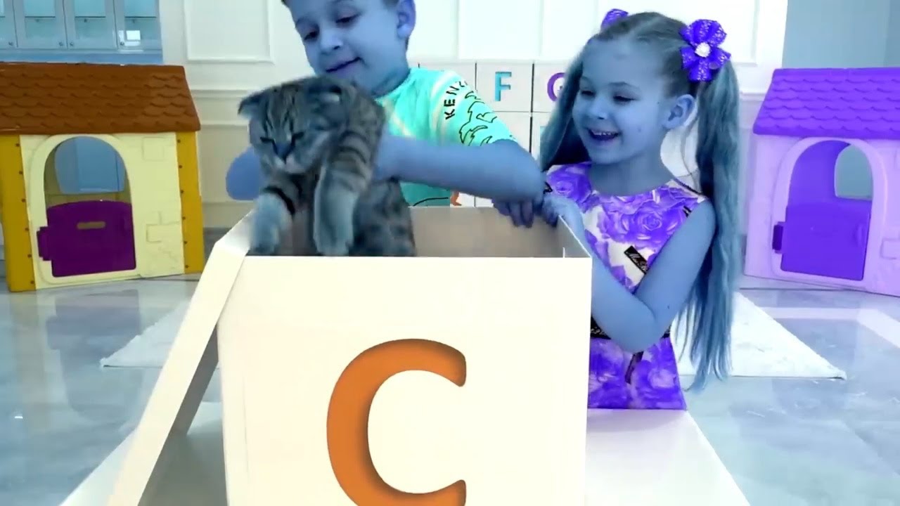 Diana And Roma Family - C is for Cat Effects  |  Sponsored By: Klasky Csupo 2001 Effects