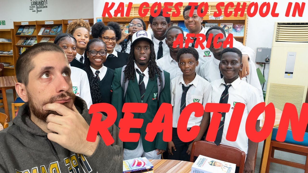 KAI CENT GOES TO SCHOOL IN AFRICA REACTION
