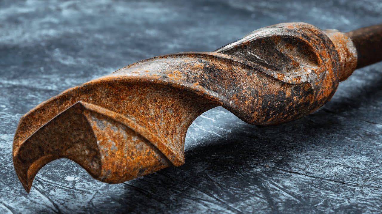 What To Make From An Old And Rusty Drill? Let's Make The Sharpest Knife!