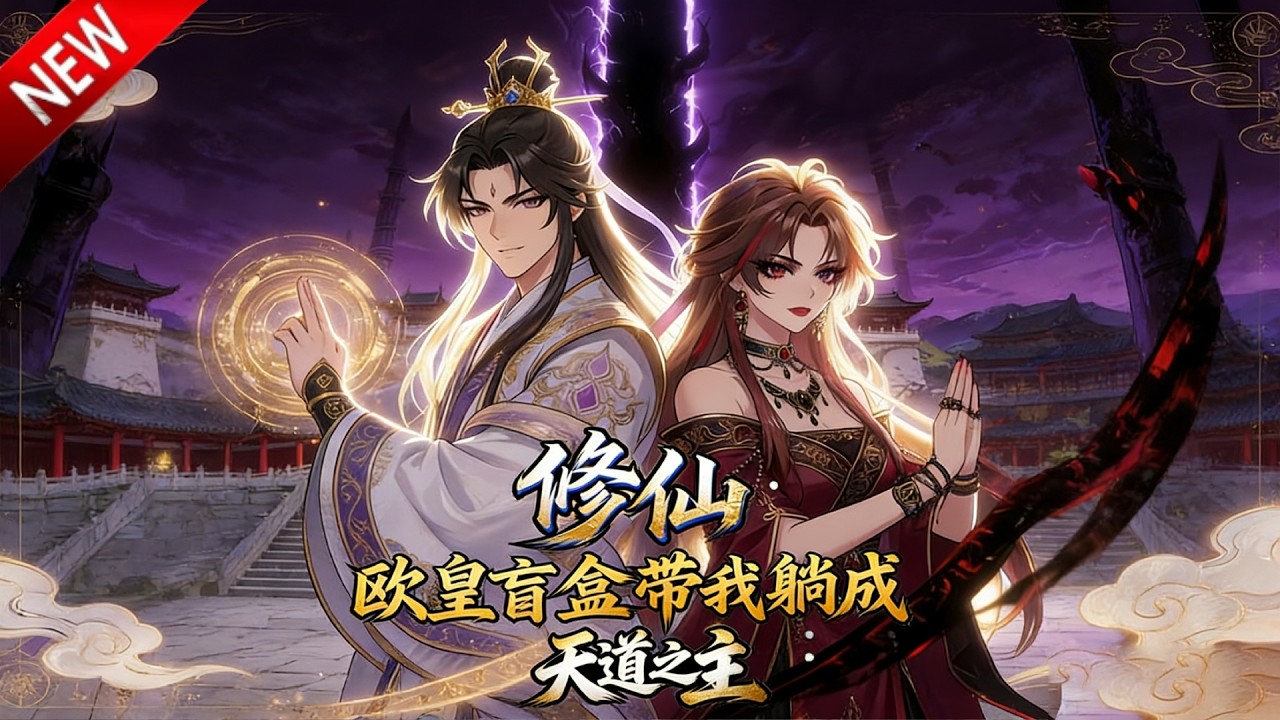 💥【新番上线】《修仙：欧皇盲盒带我躺成天道之主》穿越修仙界的楚知寒，天生身负天弃之疾，却意外绑定欧皇系统，一路逆袭！全集 Multi SUB #热血 #漫剧 #动漫魔女