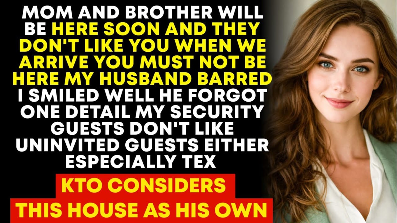 My husband threw me out of MY apartment! An hour later, security threw his family out too!..
