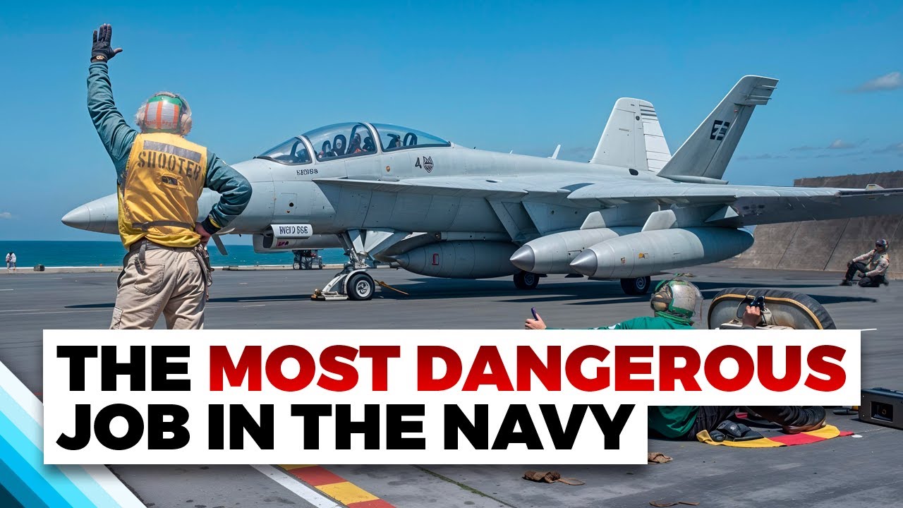 The Most Dangerous Job in the Navy | Life on a Flight Deck
