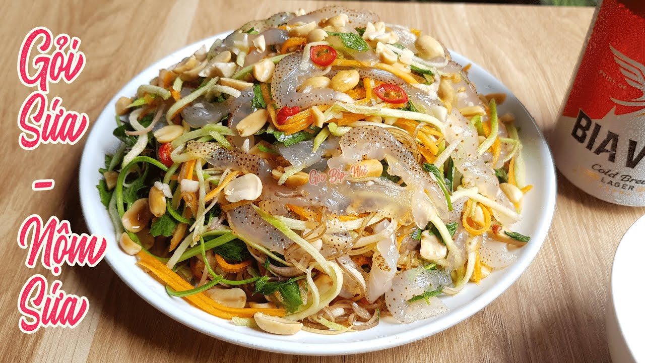 Mách bạn cách làm Gỏi Sứa (Nộm Sứa) giòn ngon không tanh| Góc Bếp Nhỏ