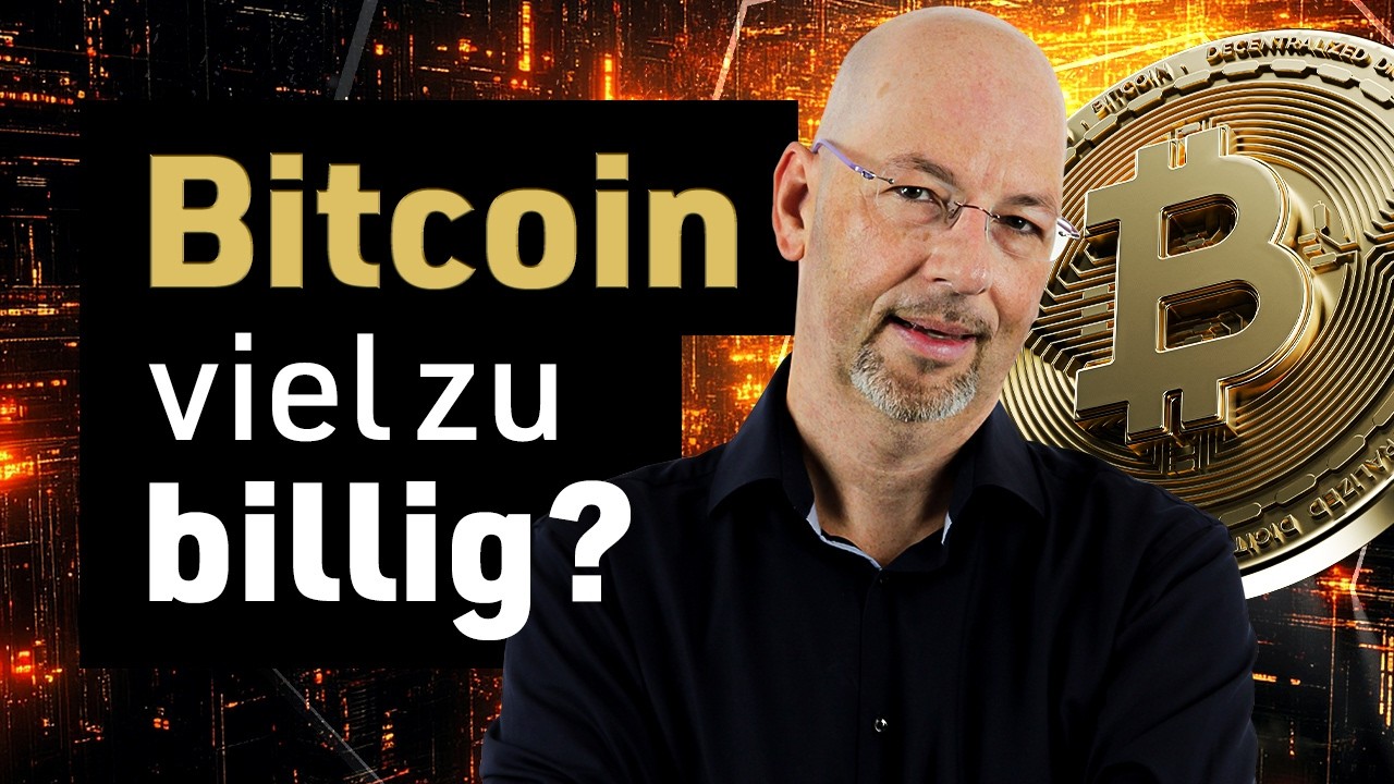 Bitcoin gegen&uuml;ber Gold extrem unterbewertet?