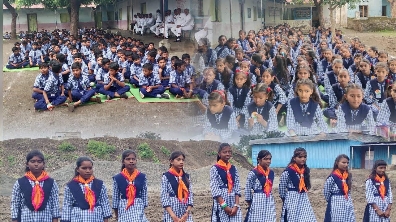 सिद्धार्थ विद्यालय मंगरूळपीरमध्ये स्वातंत्र्य दिनानिमित्त संगीतमय कवायत 2025🧍 deshbhakti remix songs