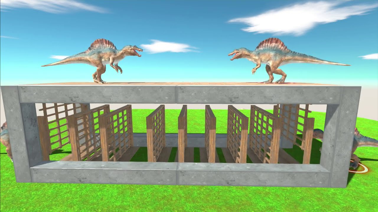 Animal Revolt Battle Simulator - simple obstacle platform - plataforma de obstáculos simple