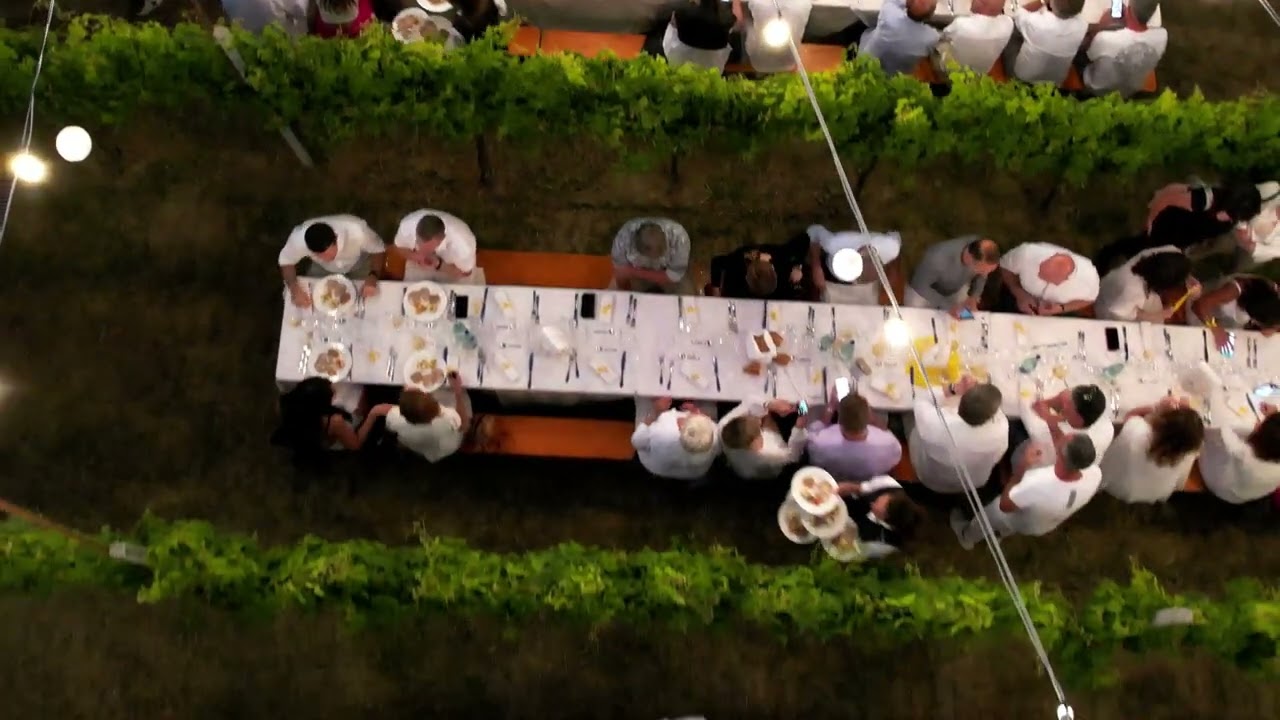 Cena in Vigna in Montalto delle Marche (ap)