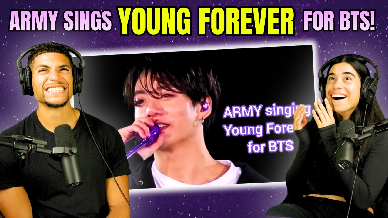KPOP NEWBIE GIRLFRIEND WATCHES ARMY Sing BTS “Young Forever” at Wembley for the FIRST TIME!!