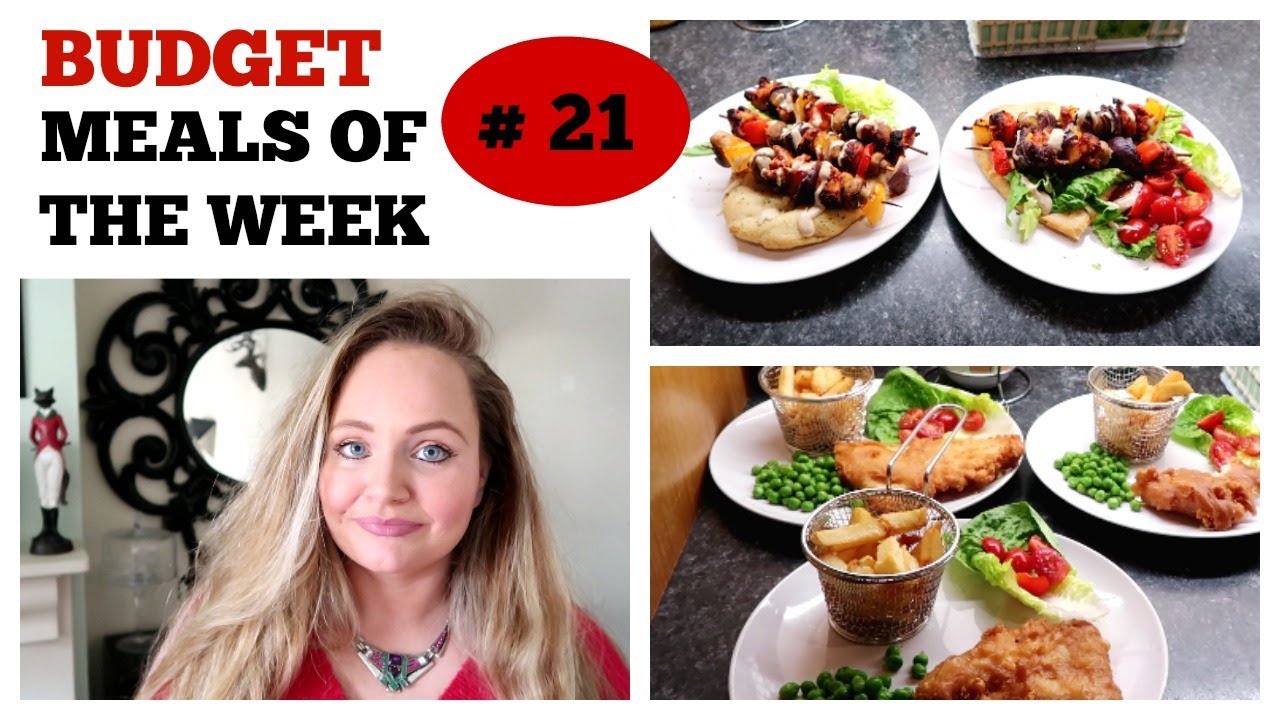 5 FAMILY MEAL IDEAS #21 / BUDGET DINNERS / Large family meals of the week