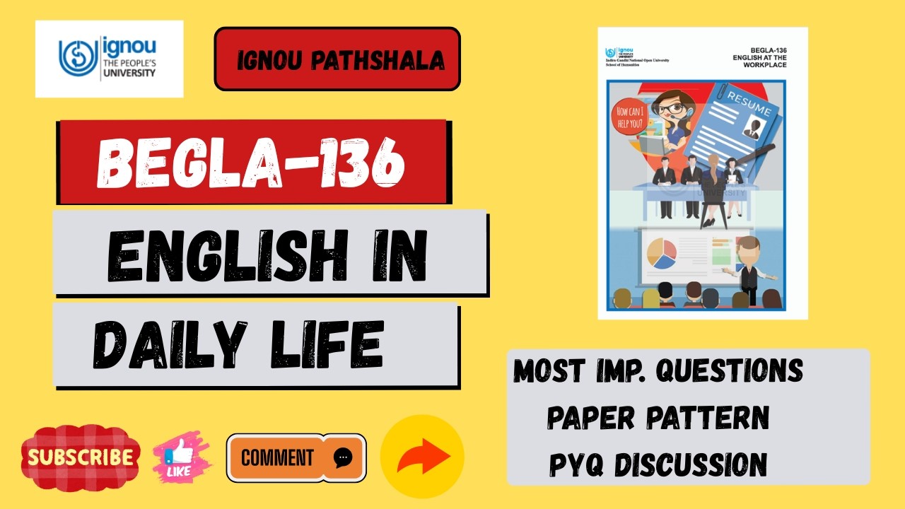 📚 BEGLA-136 PYQ Analysis | Exam Pattern | Most Expected Questions | IGNOU 2026