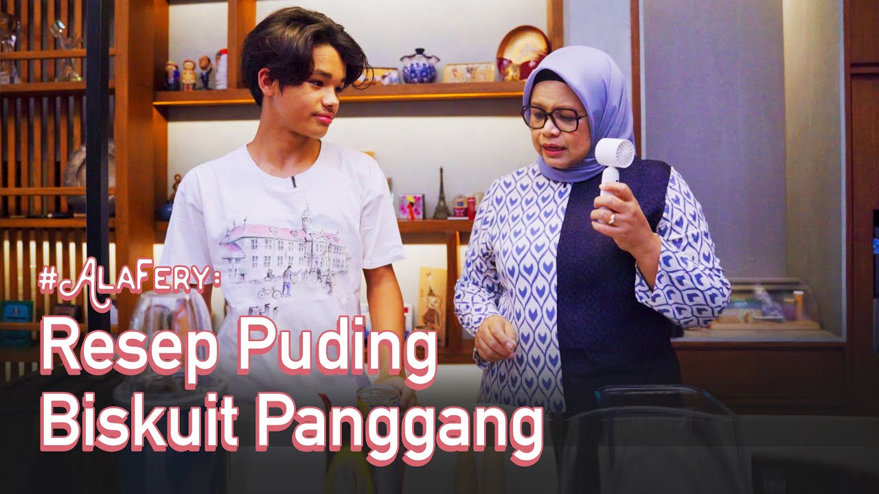 #AlaFery : Resep Puding Biskuit Panggang