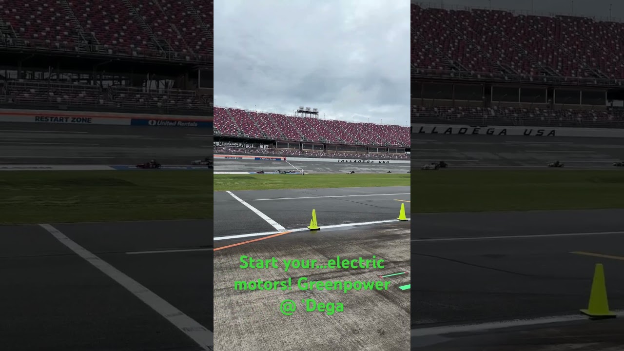 Lap 1 Greenpower @ Talladega Superspeedway!