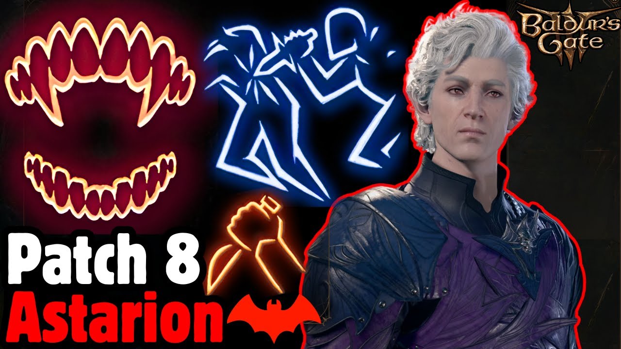 MOST OP ASTARION Build for Patch 8 - Baldur's Gate 3