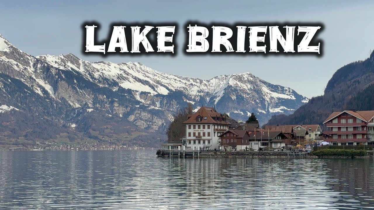 This Lake Cruise Looks Like a Dream 🇨🇭Lake Brienz 🇨🇭Switzerland 