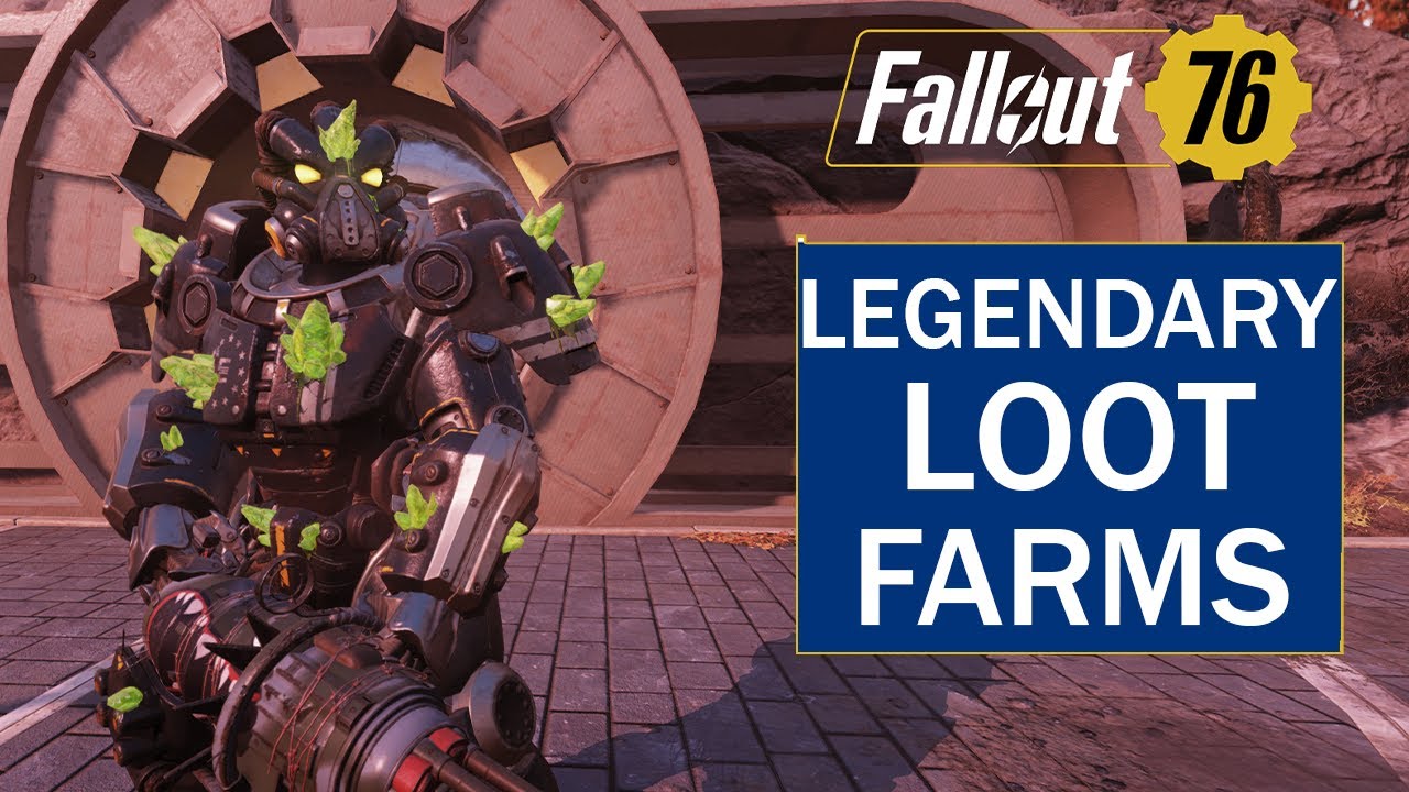 Fallout 76: Как быстро фармить легендарное оружие, броню и моды