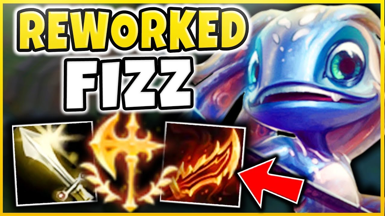 WTF?! FIZZ GOT ANOTHER REWORK?!? HE CAN 1V9 ANYONE NOW!!! REWORKED FIZZ GAMEPLAY! League of Legends