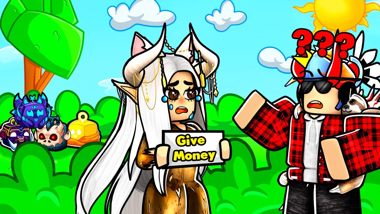 I Found A Girl That FAKED Being Broke.. And THIS Happened! (ROBLOX BLOX FRUIT)