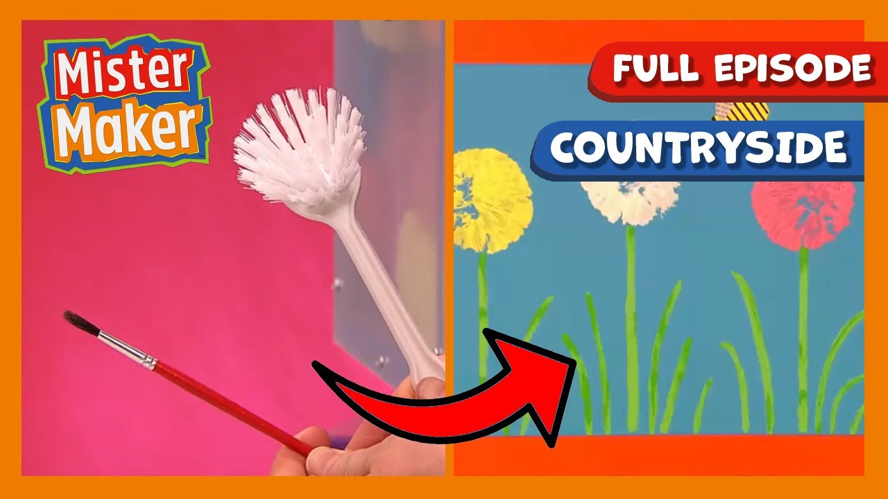 Mister Maker Arty Party 🎨 Series 1, Episode 24 | Countryside 🚵‍♀️ | FULL EPISODE