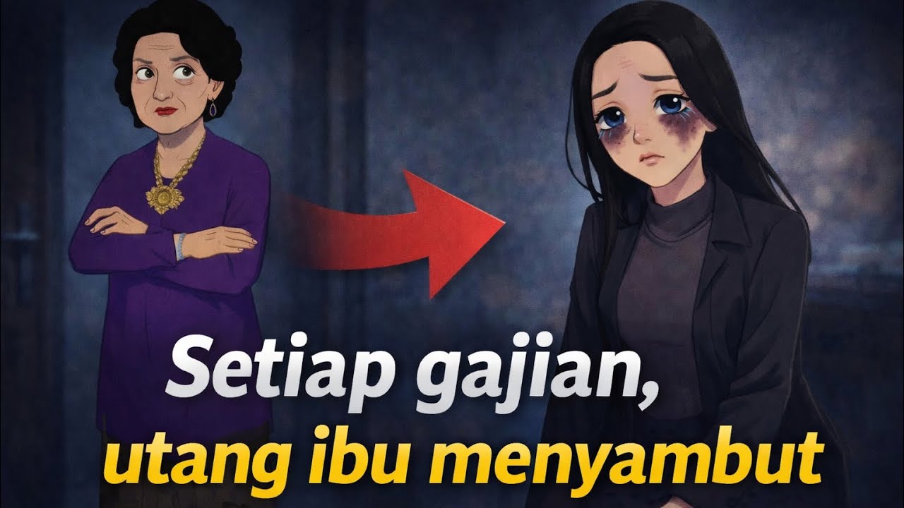 Setiap Gajian, Utang Ibu Selalu Menyambut #animasi 
