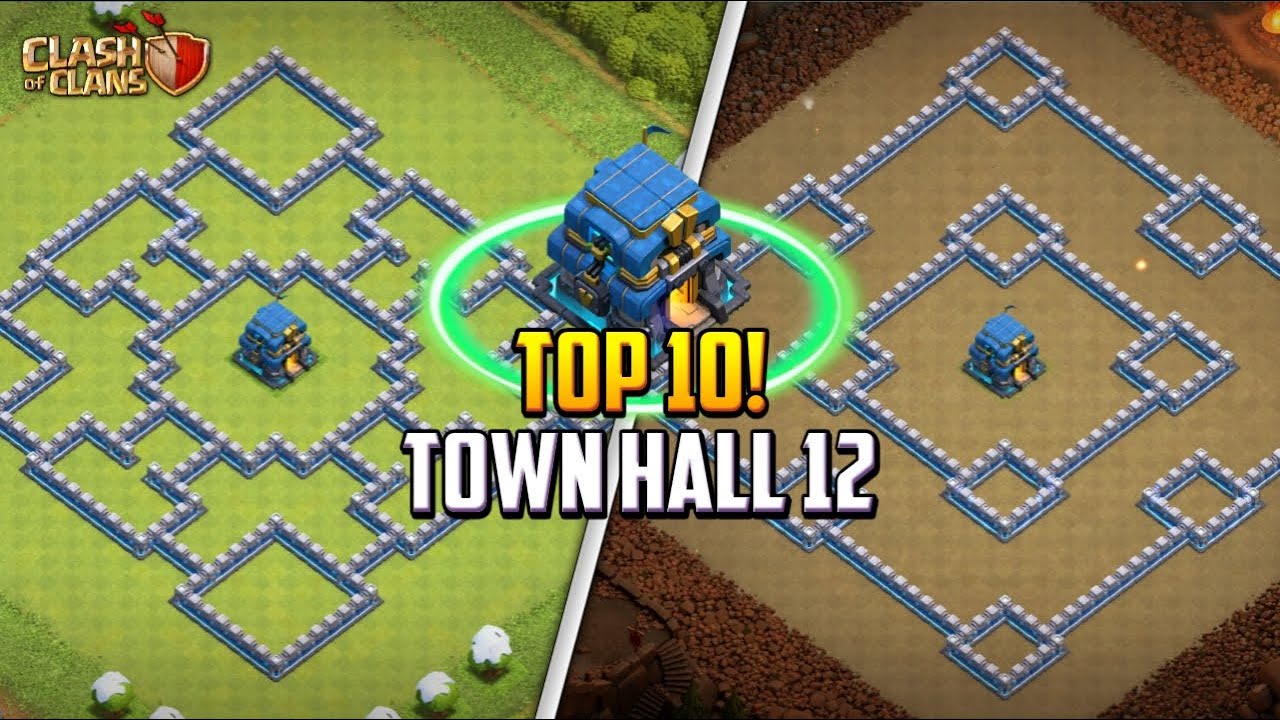 TOP 10! Town Hall 12 (TH12) Trophy/Hybrid/Farming Base Layout + Copy Link 2024 | Clash of Clans