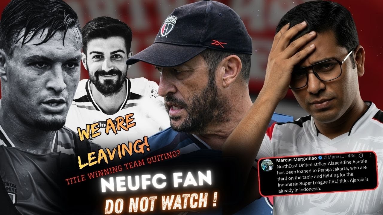 🔴Alaeddine Ajaraie Loan Indonesia League ⁉️NorthEast United FC Transfer News and Updates