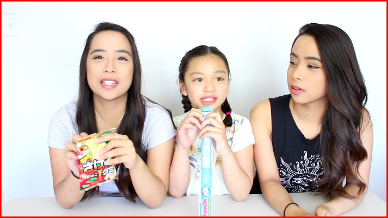 CANADIANS TRY JAPANESE SNACKS! | Caleon Twins