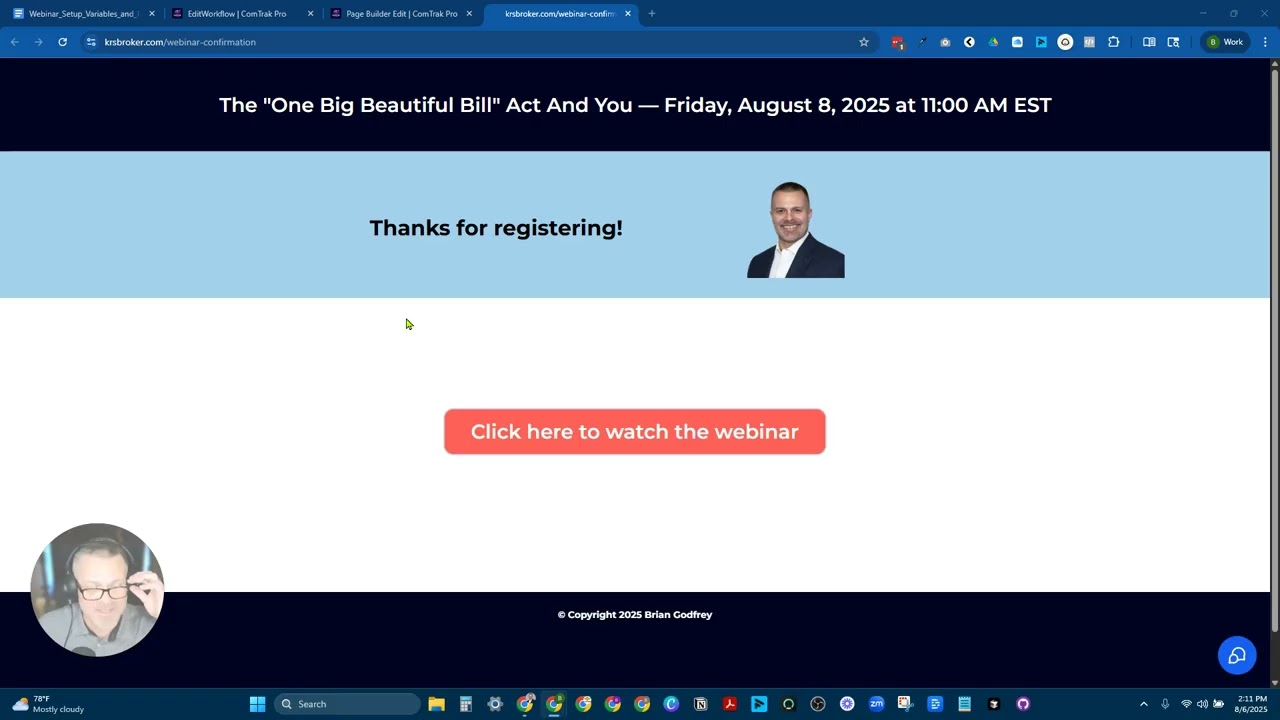 Run a Complete Webinar Funnel in GoHighLevel (No OBS or Extra Software)